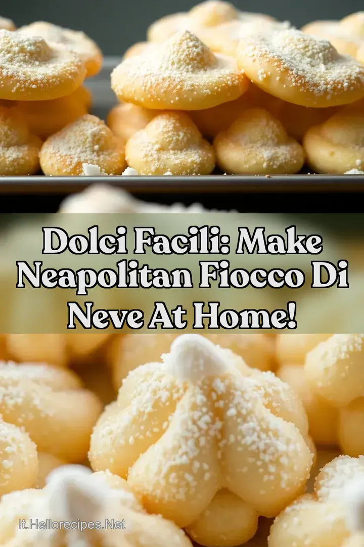 Dolci Facili: Make Neapolitan Fiocco di Neve at Home!