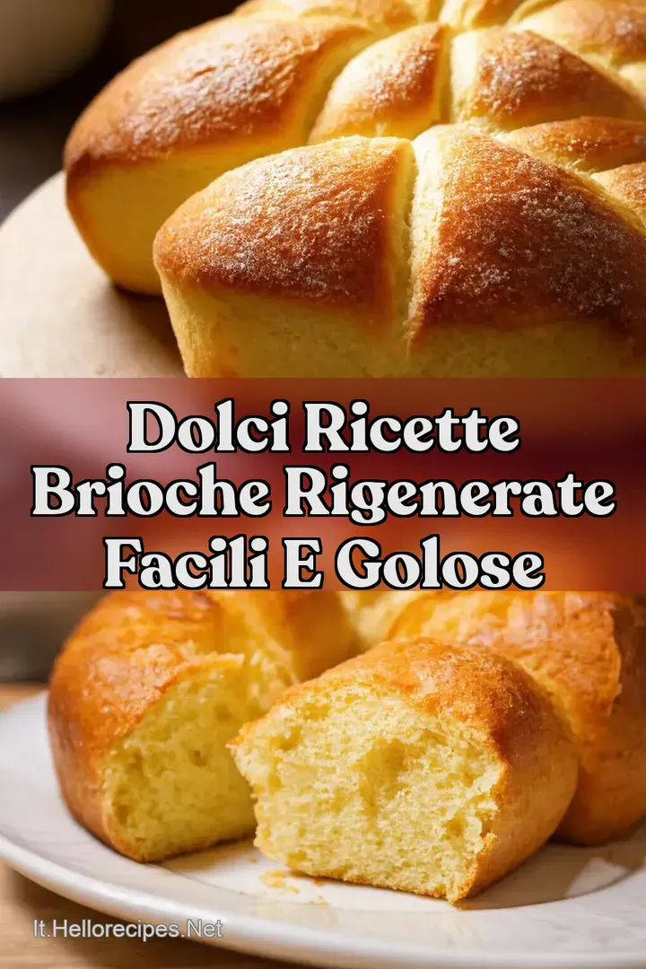 Dolci Ricette Brioche Rigenerate Facili e Golose