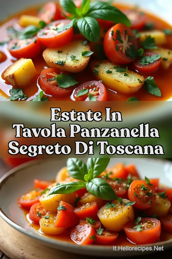 Estate in Tavola Panzanella Segreto di Toscana