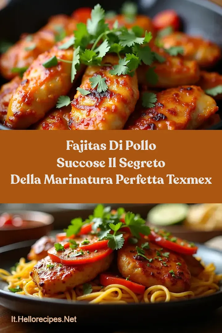 Fajitas Di Pollo Succose Il Segreto Della Marinatura Perfetta TexMex
