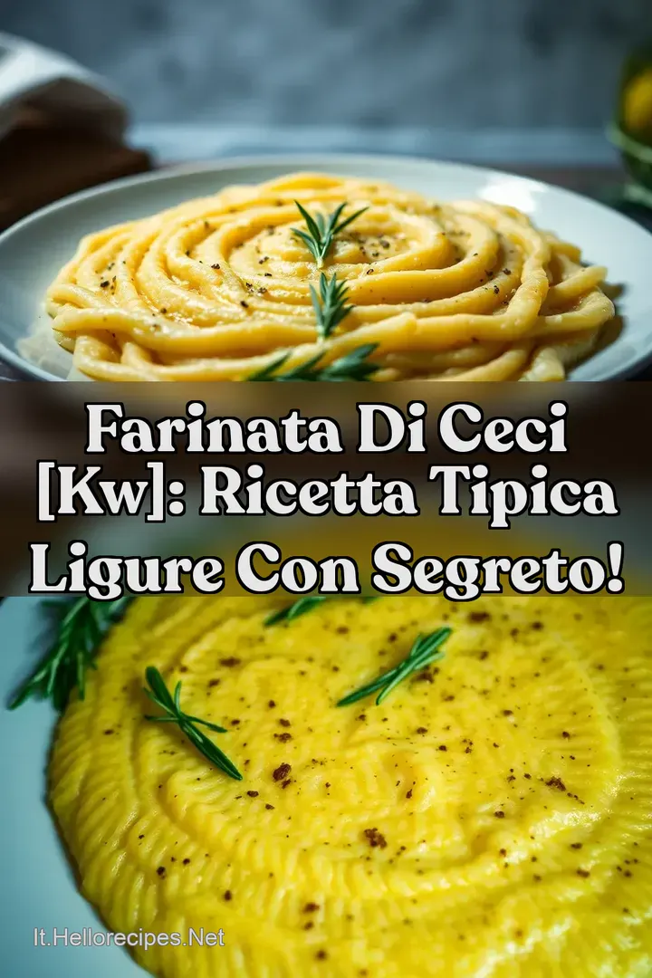Farinata di Ceci [kw]: Ricetta Tipica Ligure con Segreto!