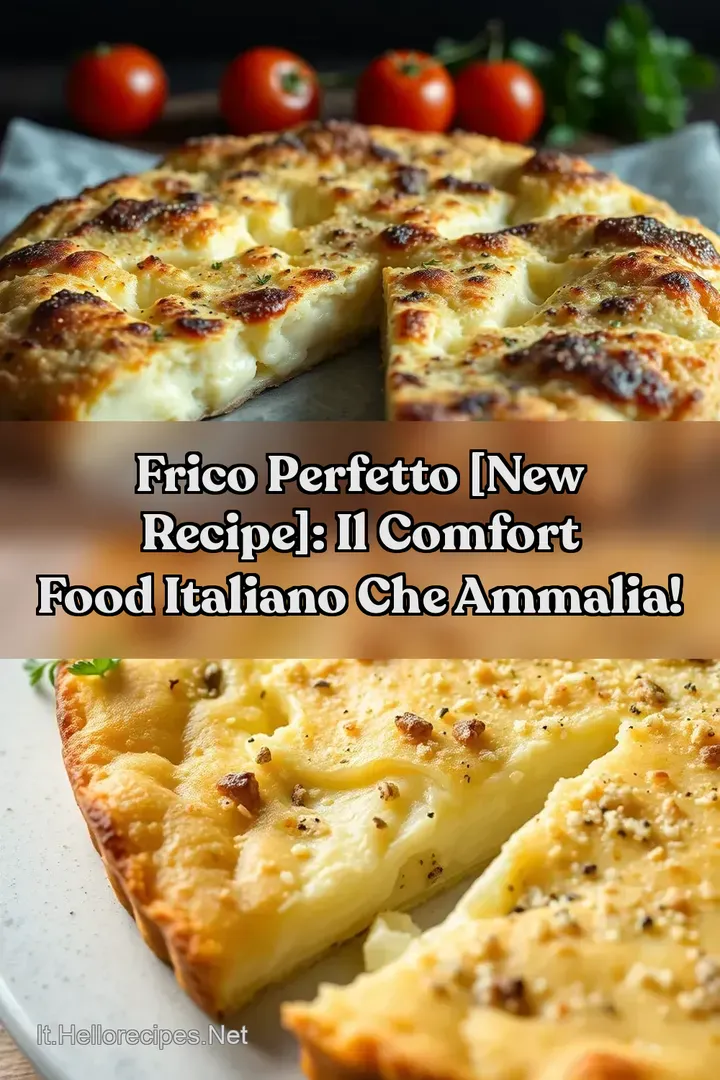 Frico Perfetto [New Recipe]: il Comfort Food Italiano Che Ammalia!