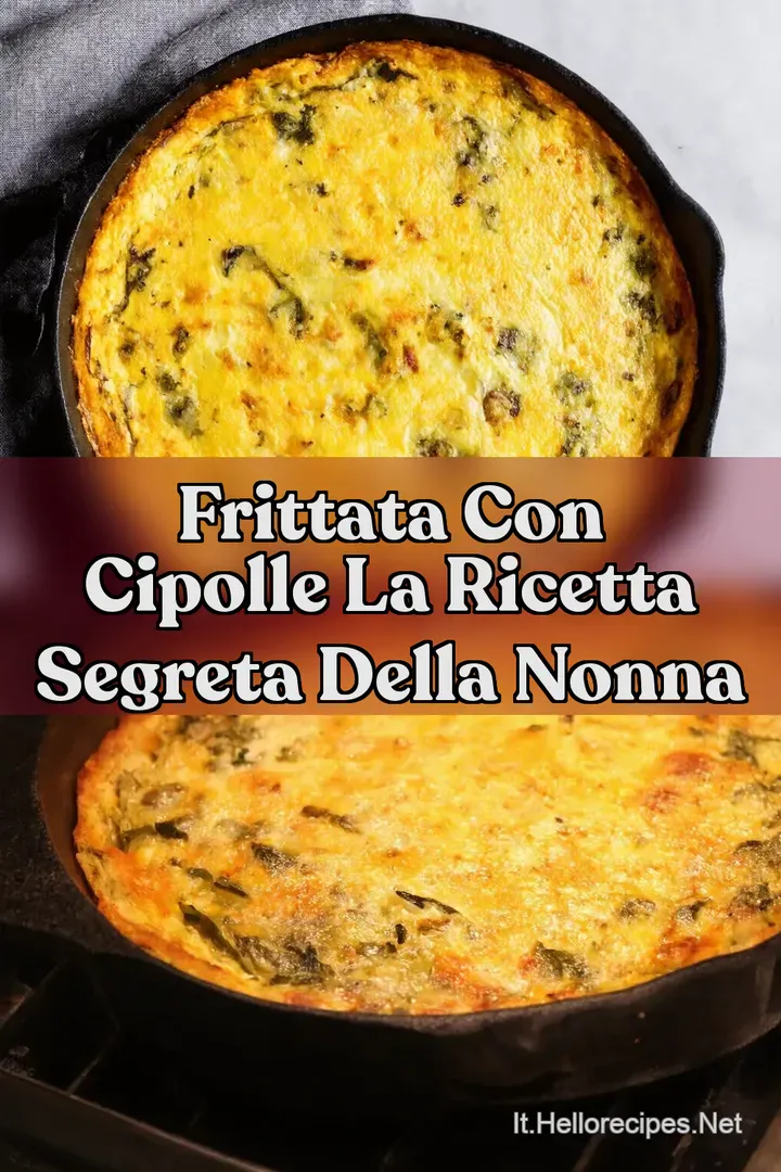 Frittata con Cipolle La Ricetta Segreta della Nonna