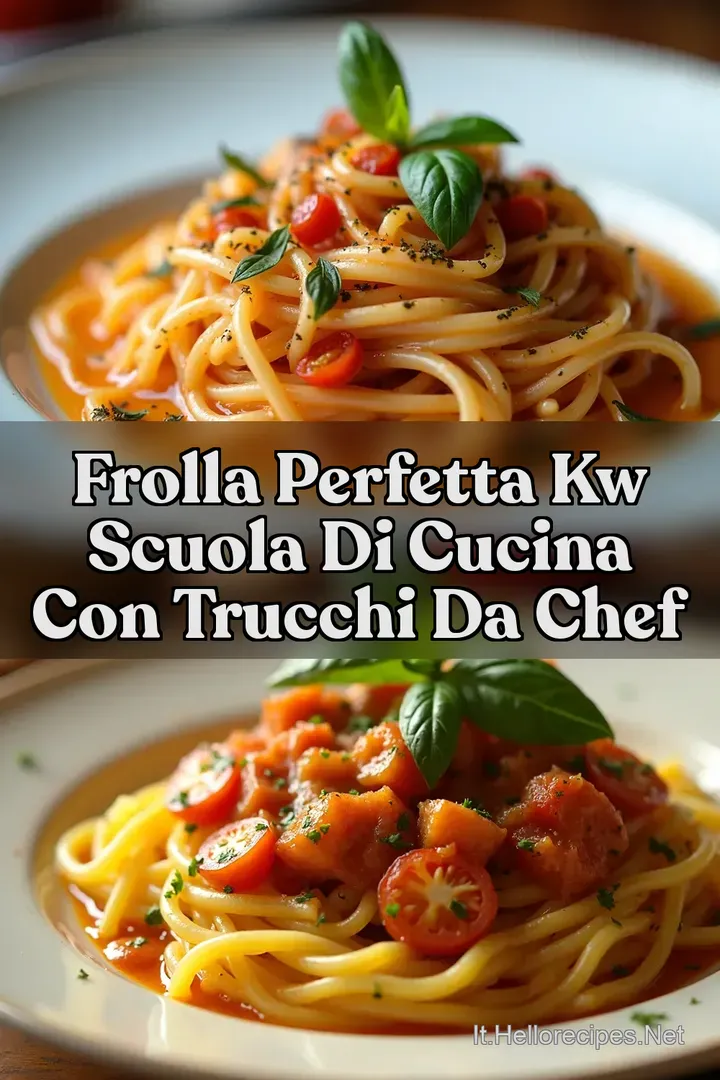 Frolla Perfetta kw Scuola di Cucina con Trucchi da Chef