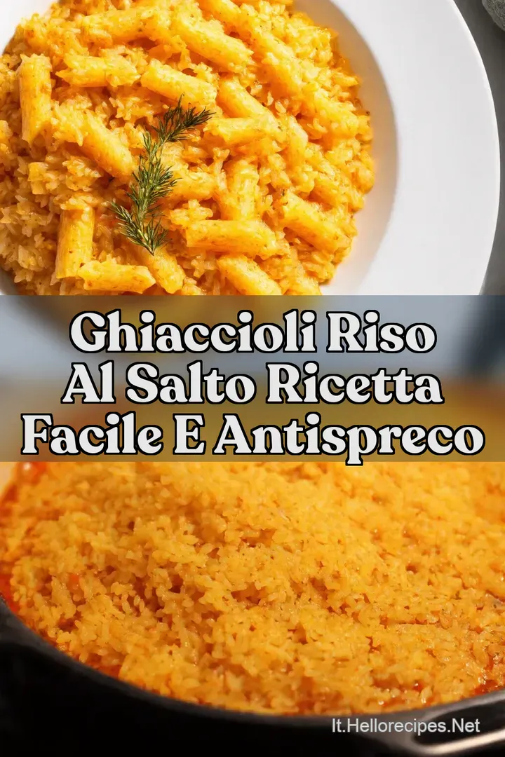 Ghiaccioli Riso al Salto Ricetta Facile e Antispreco