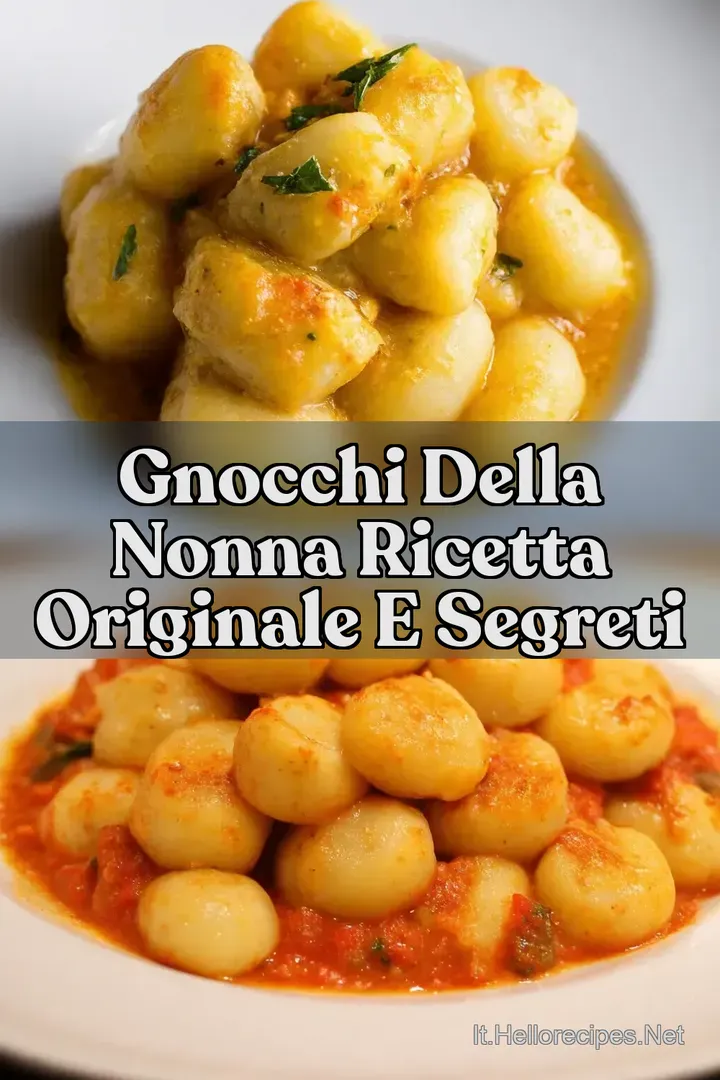 Gnocchi della Nonna Ricetta Originale e Segreti