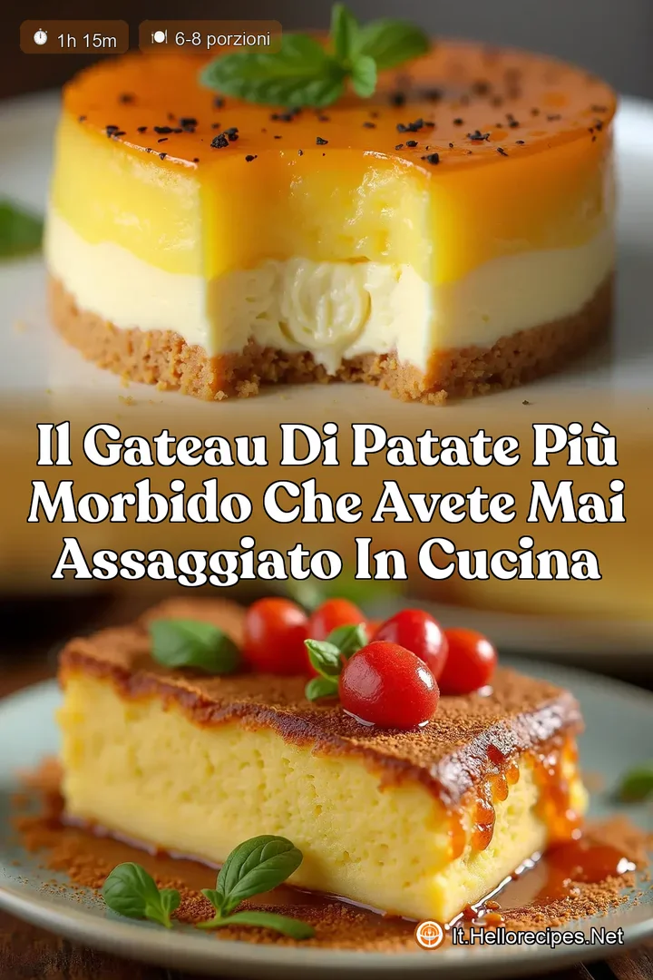 Il Gateau di Patate Pi&ugrave; Morbido Che Avete Mai Assaggiato in Cucina