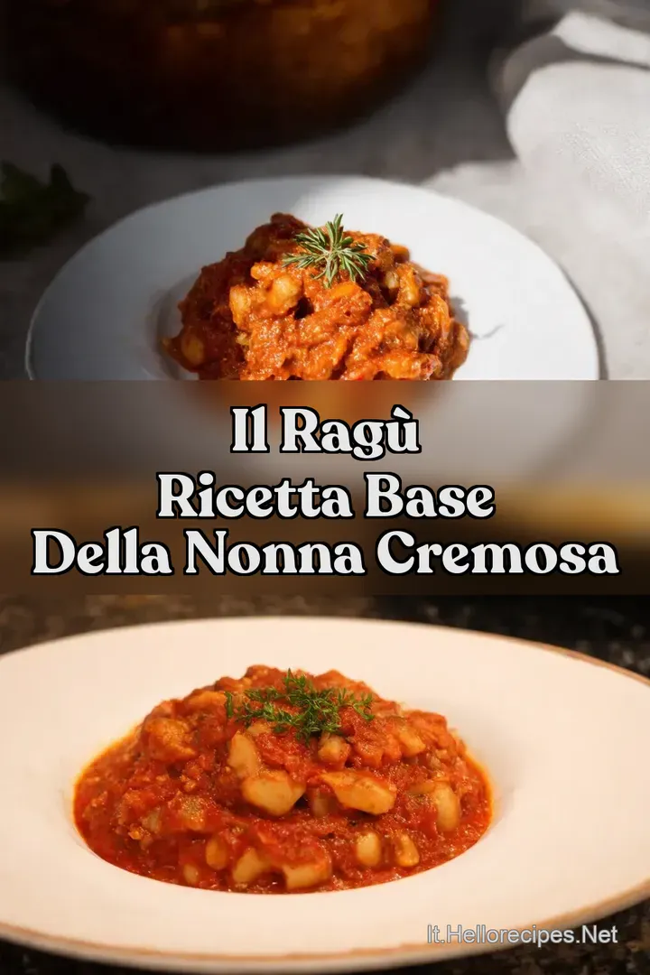Il Rag&ugrave; Ricetta Base della Nonna Cremosa