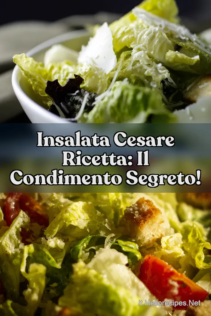 Insalata Cesare Ricetta: Il Condimento Segreto!