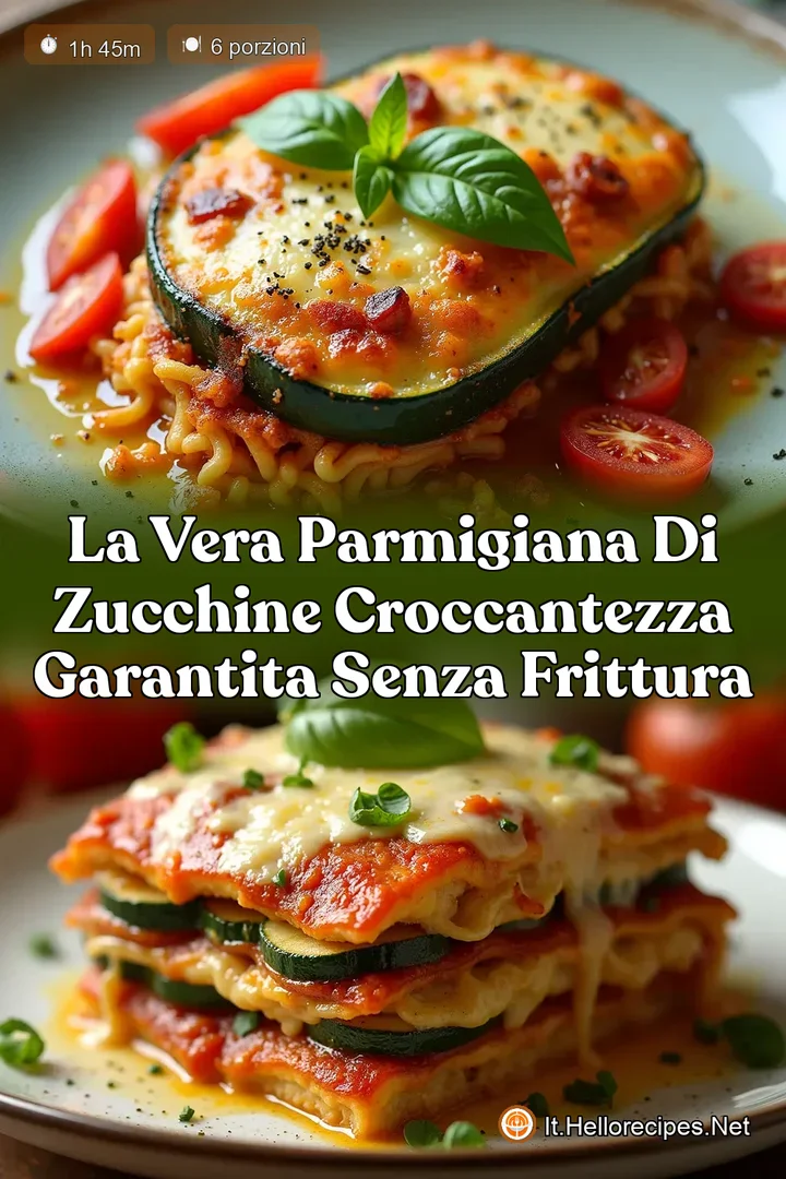 La Vera Parmigiana di Zucchine Croccantezza Garantita Senza Frittura
