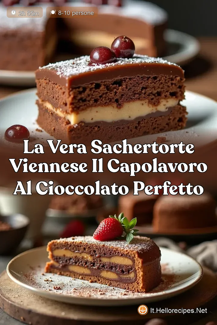 La Vera Sachertorte Viennese Il Capolavoro al Cioccolato Perfetto