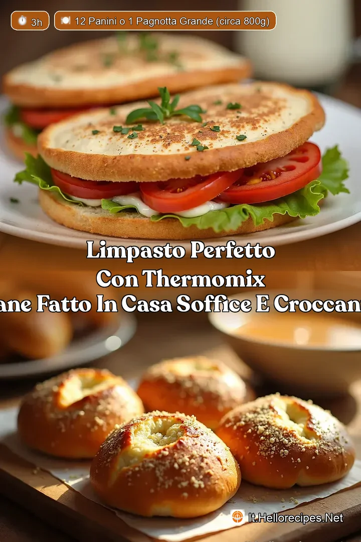 LImpasto Perfetto con Thermomix Pane Fatto In Casa Soffice e Croccante