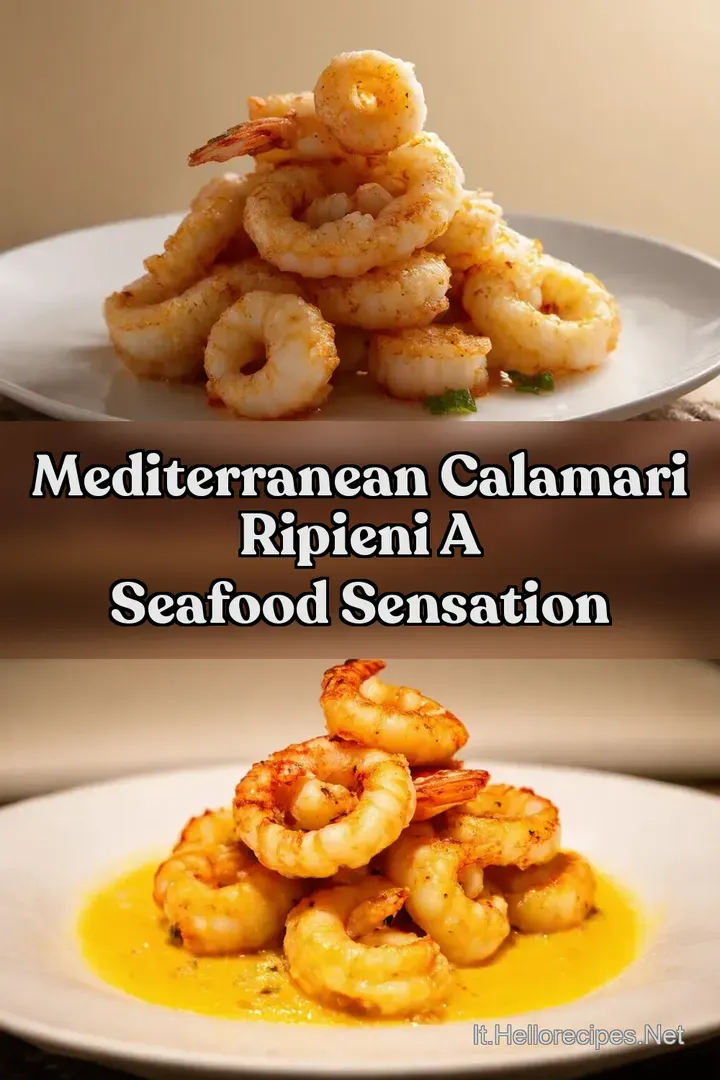 Mediterranean Calamari Ripieni A Seafood Sensation
