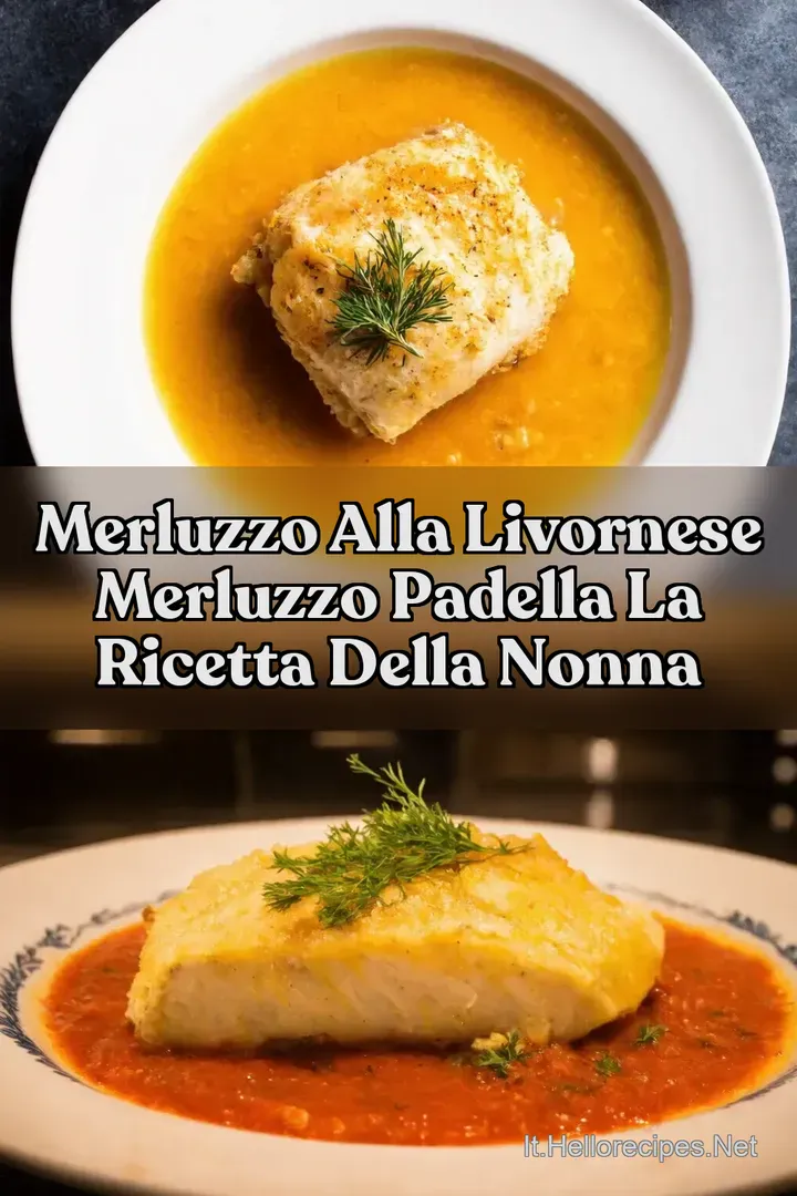 Merluzzo alla Livornese merluzzo padella La Ricetta della Nonna