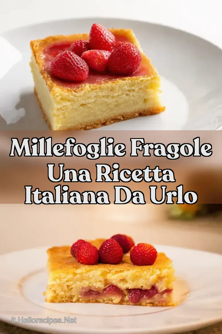 Millefoglie Fragole Una Ricetta Italiana Da Urlo