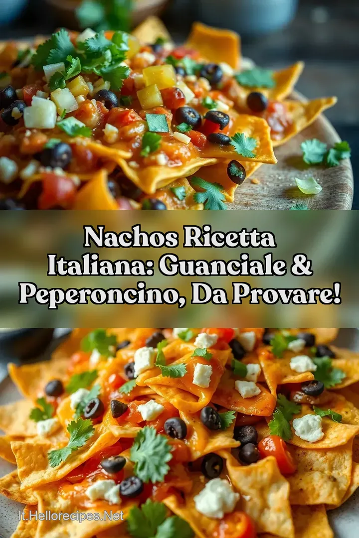 Nachos Ricetta Italiana: Guanciale & Peperoncino Da Provare!