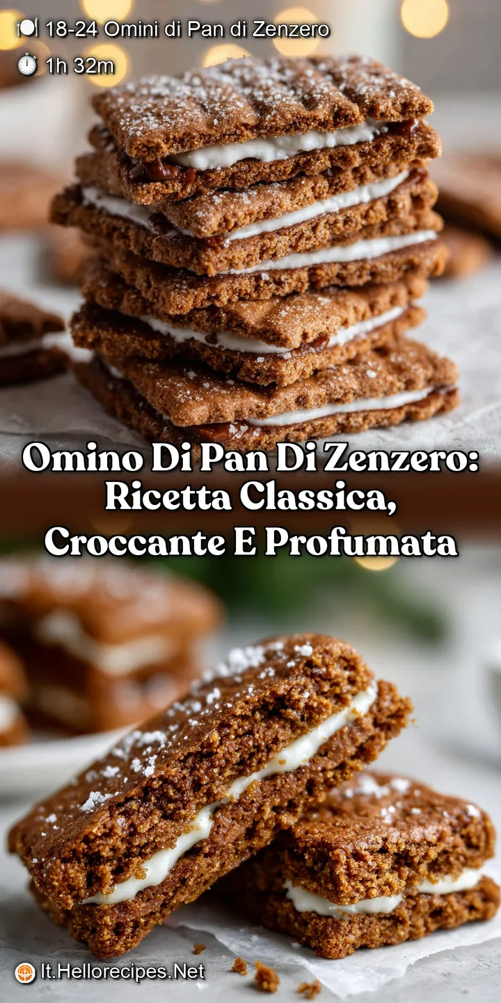 Omino di Pan di Zenzero: Ricetta Classica Croccante e Profumata