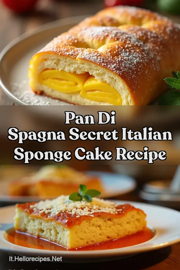 Pan di Spagna Secret Italian Sponge Cake Recipe