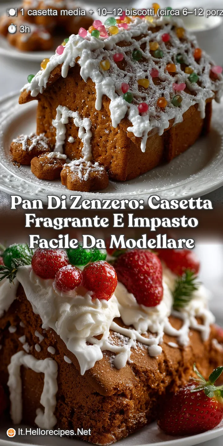 Pan Di Zenzero: casetta fragrante e impasto facile da modellare