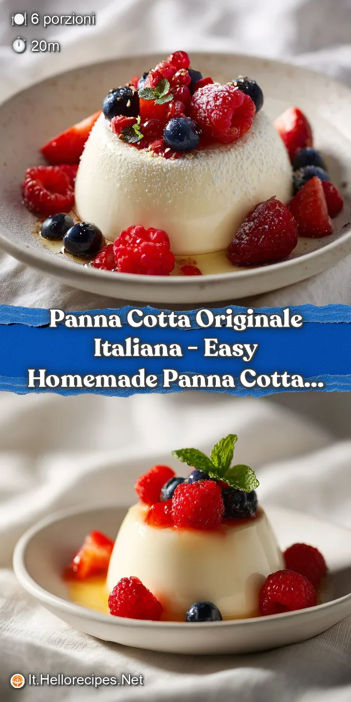 Close-up of creamy white panna cotta with a glossy surface, slightly trembling, catching the light.