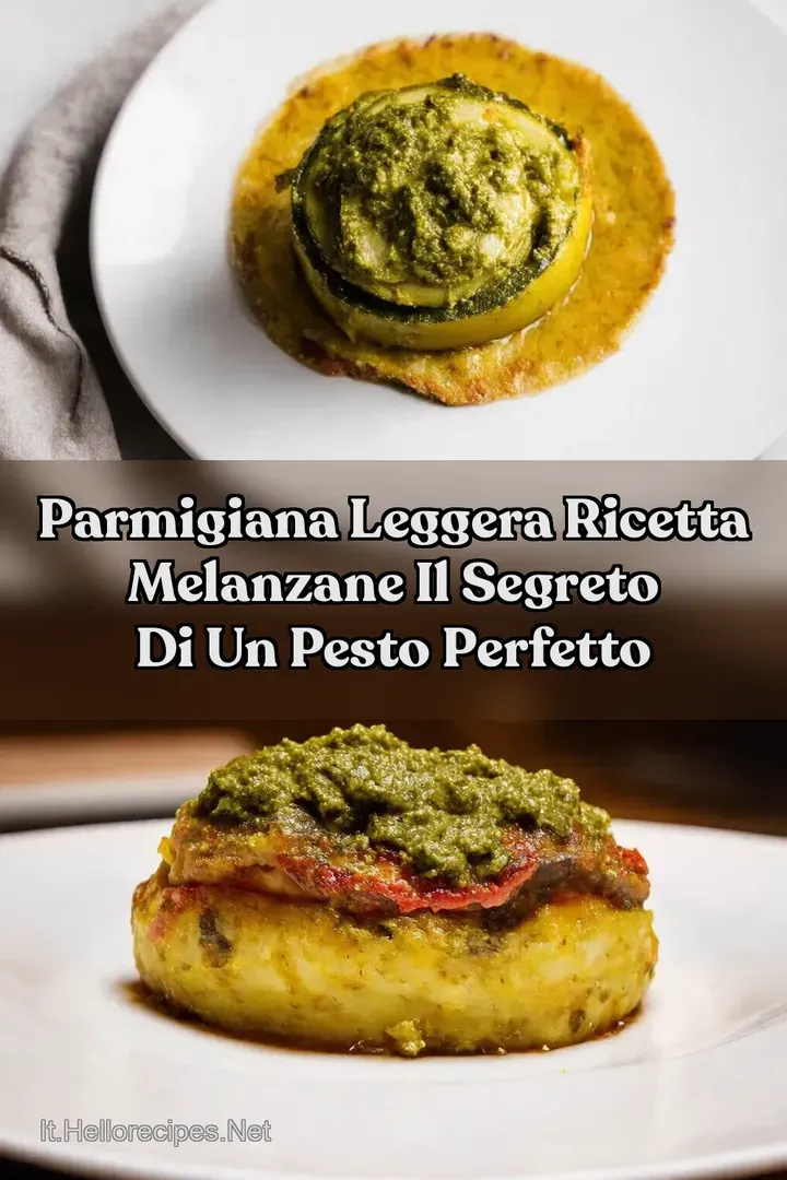 Parmigiana Leggera ricetta melanzane Il Segreto di un Pesto Perfetto