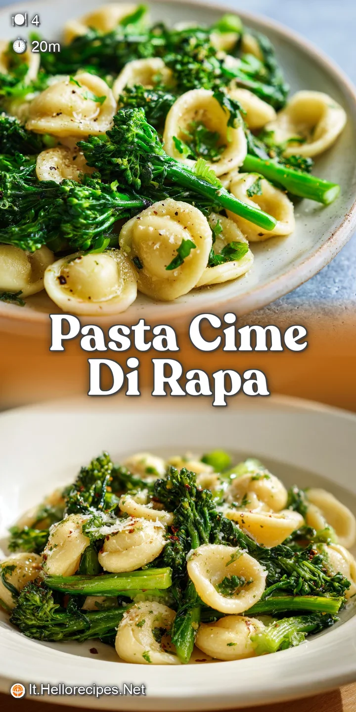 Close-up capturing al dente pasta coated in bright green sauce, speckled with sausage and golden, toasted breadcrumbs. Vis...