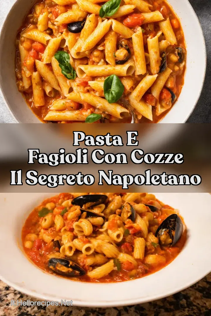 Pasta e Fagioli con Cozze Il Segreto Napoletano