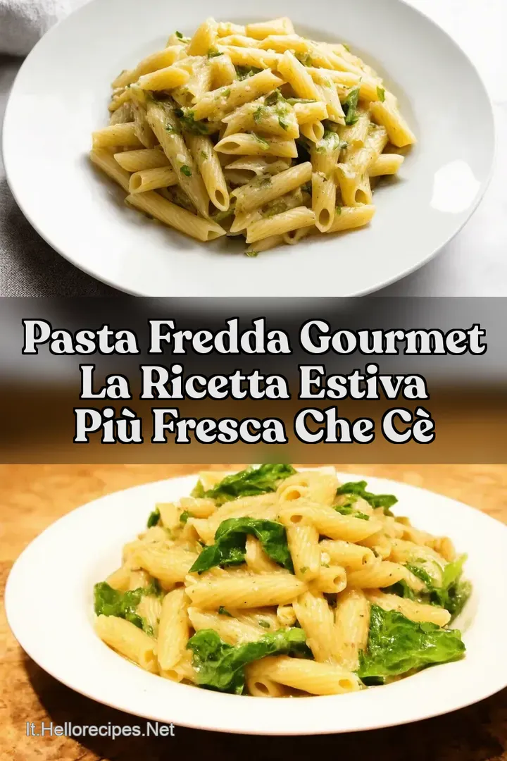 Pasta Fredda Gourmet La Ricetta Estiva Pi&ugrave; Fresca Che C&egrave;