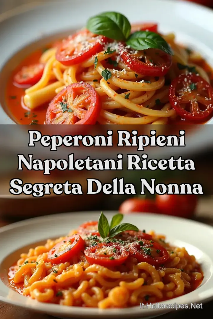 Peperoni Ripieni Napoletani Ricetta Segreta della Nonna