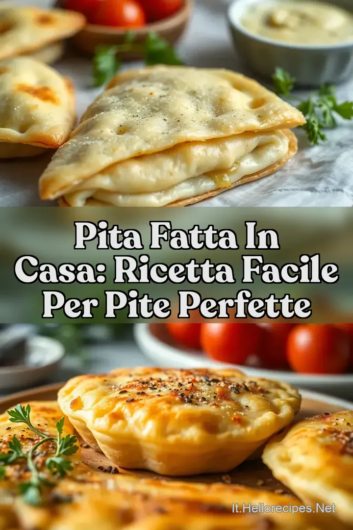 Pita Fatta in Casa: Ricetta Facile per Pite Perfette