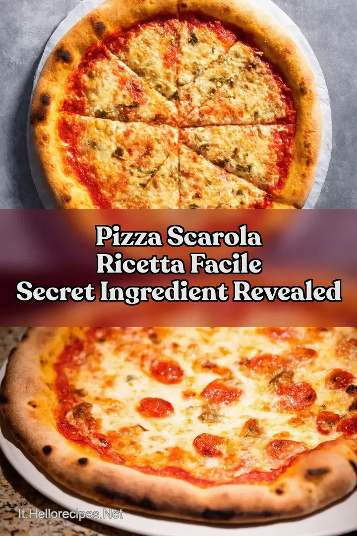 Pizza Scarola Ricetta Facile Secret Ingredient Revealed