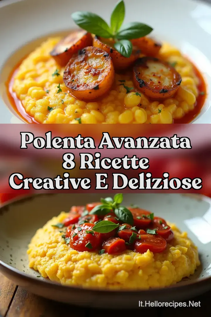 Polenta Avanzata 8 Ricette Creative e Deliziose
