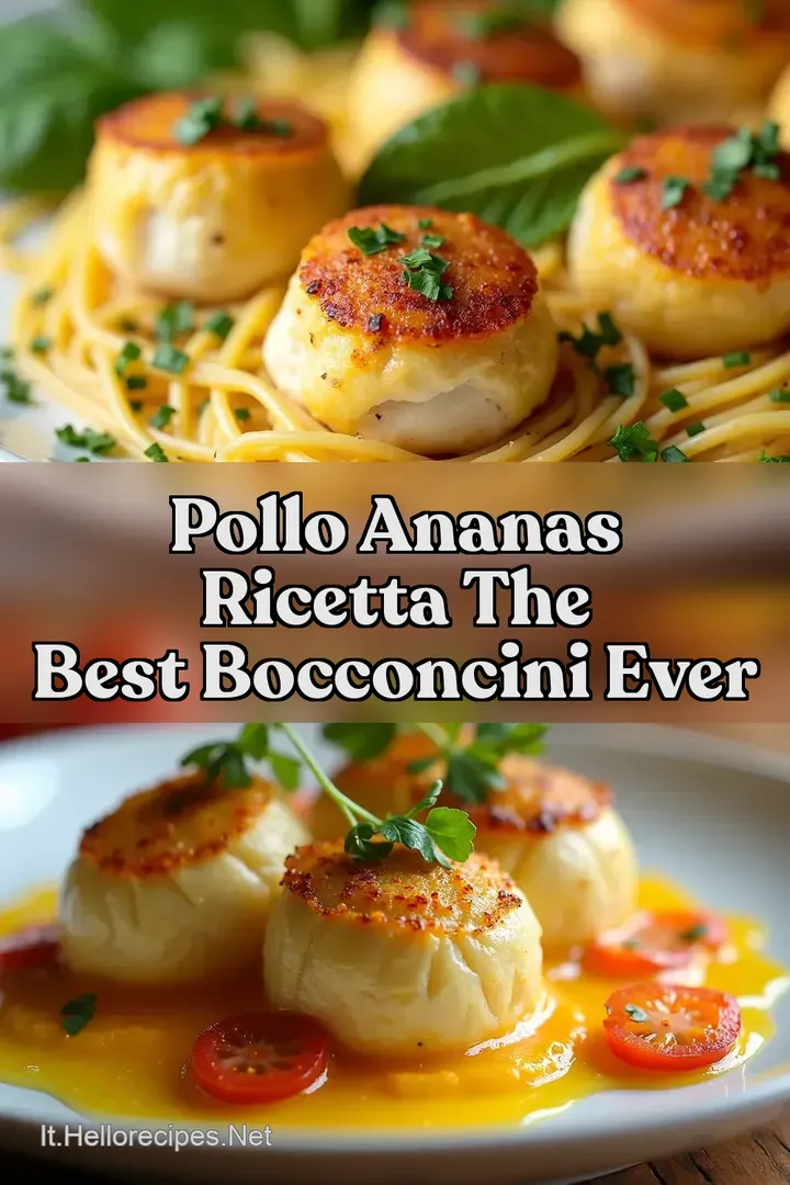Pollo Ananas Ricetta The Best Bocconcini EVER
