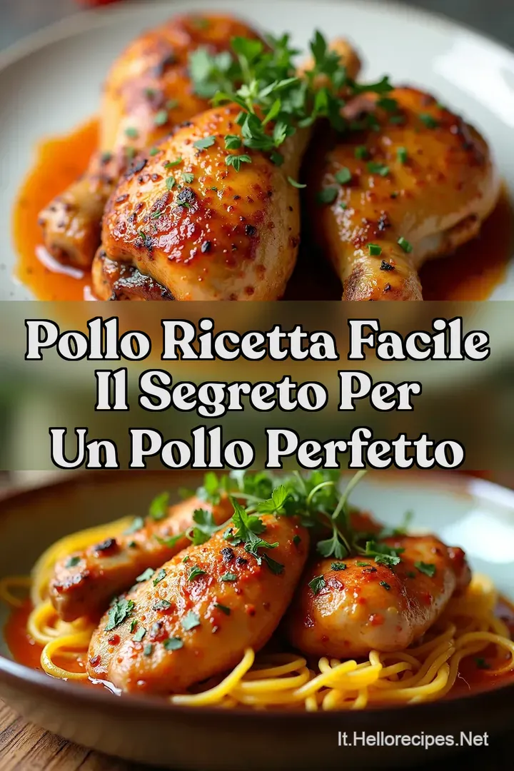 Pollo Ricetta Facile Il Segreto per un Pollo Perfetto