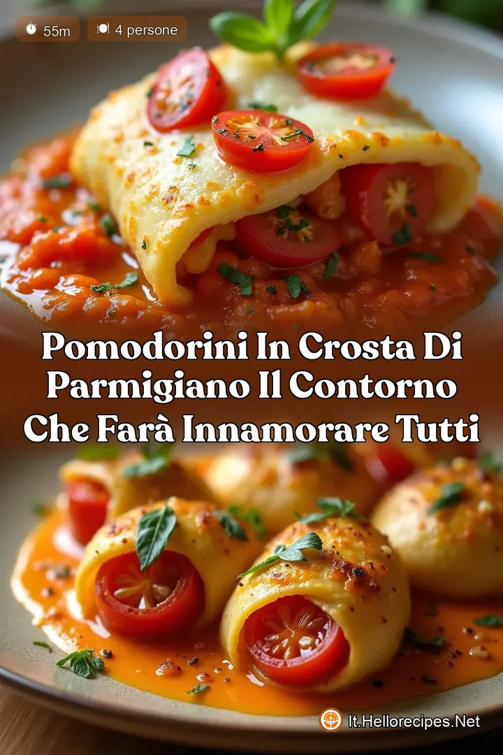 Pomodorini in Crosta di Parmigiano Il Contorno che Far&agrave; Innamorare Tutti