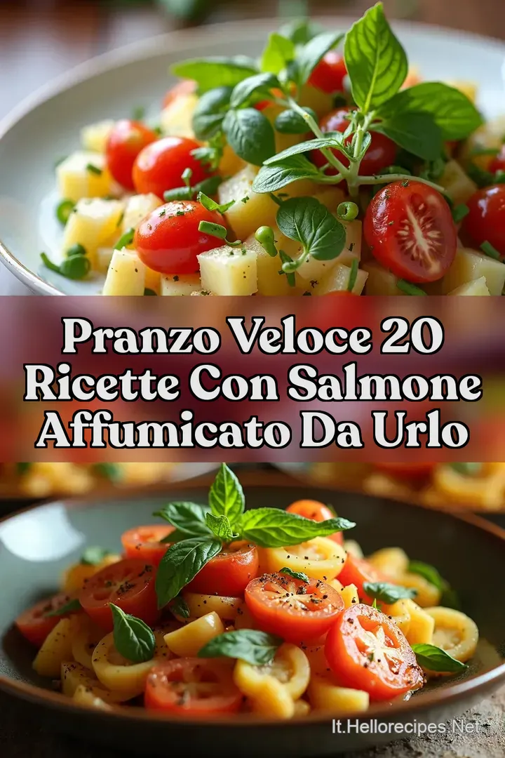 Pranzo Veloce 20 Ricette con Salmone Affumicato da Urlo