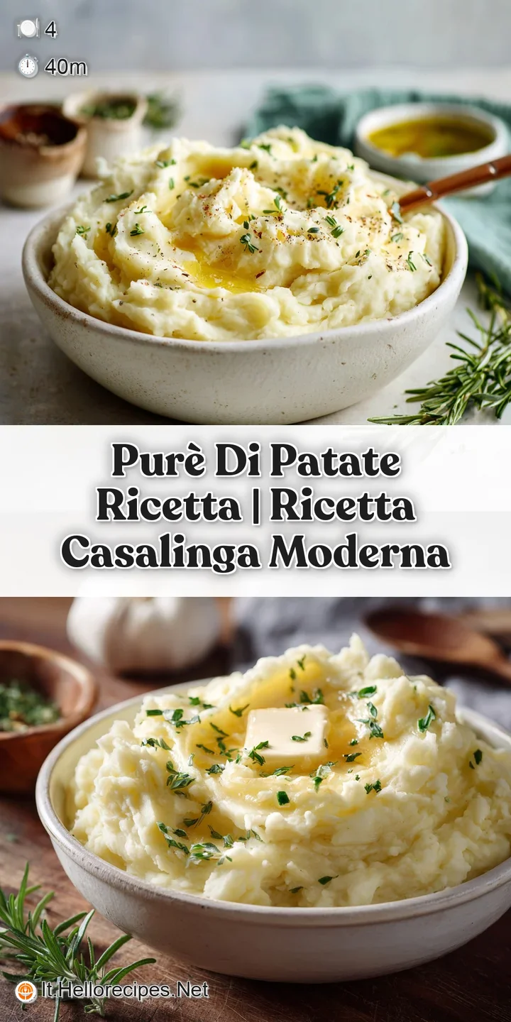 Close-up of velvety smooth mashed potatoes, rich and glossy, hinting at warmth and a comforting, homemade texture.