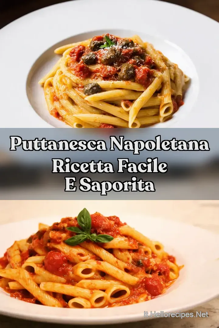Puttanesca Napoletana Ricetta Facile e Saporita