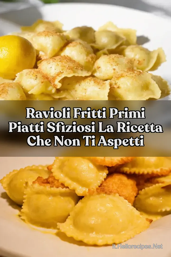 Ravioli Fritti Primi Piatti Sfiziosi La Ricetta Che Non Ti Aspetti