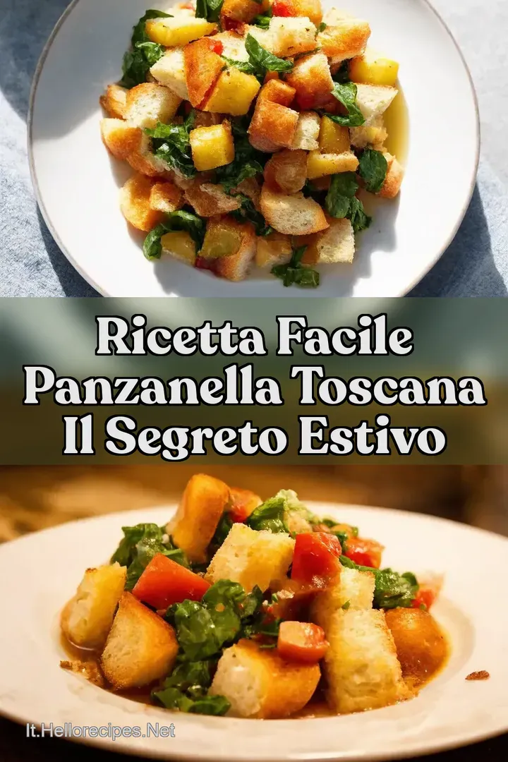 Ricetta Facile Panzanella Toscana Il Segreto Estivo