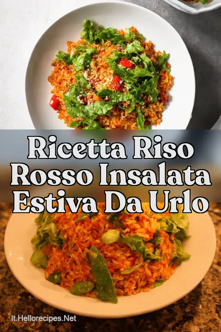 Ricetta Riso Rosso Insalata Estiva da Urlo