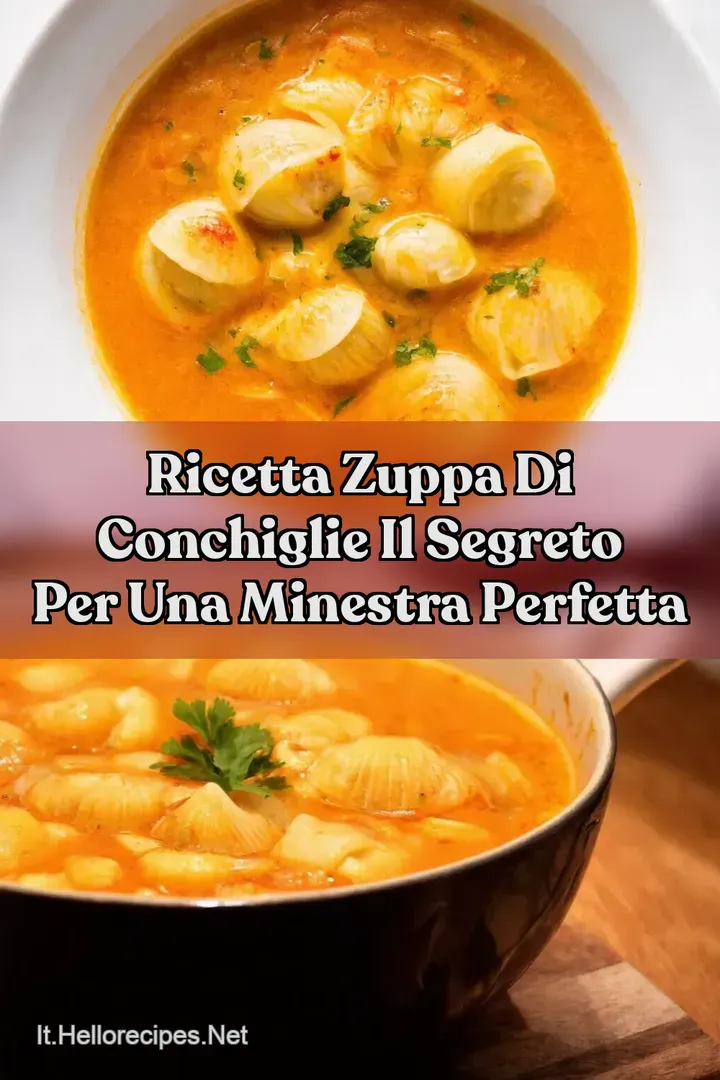 Ricetta Zuppa di Conchiglie Il Segreto per una Minestra Perfetta