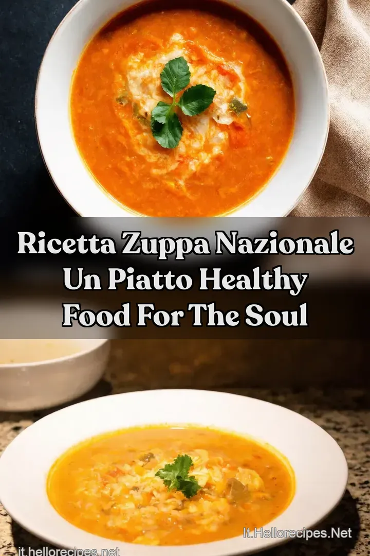 Ricetta Zuppa Nazionale Un Piatto Healthy Food For The Soul