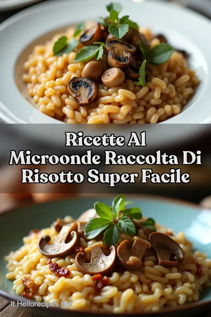 Ricette al microonde raccolta di Risotto Super Facile