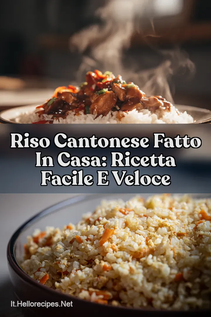 Riso Cantonese Fatto in Casa: Ricetta Facile e Veloce
