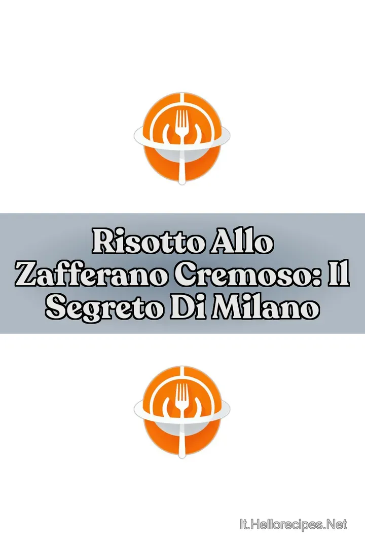Risotto allo Zafferano Cremoso: Il Segreto di Milano