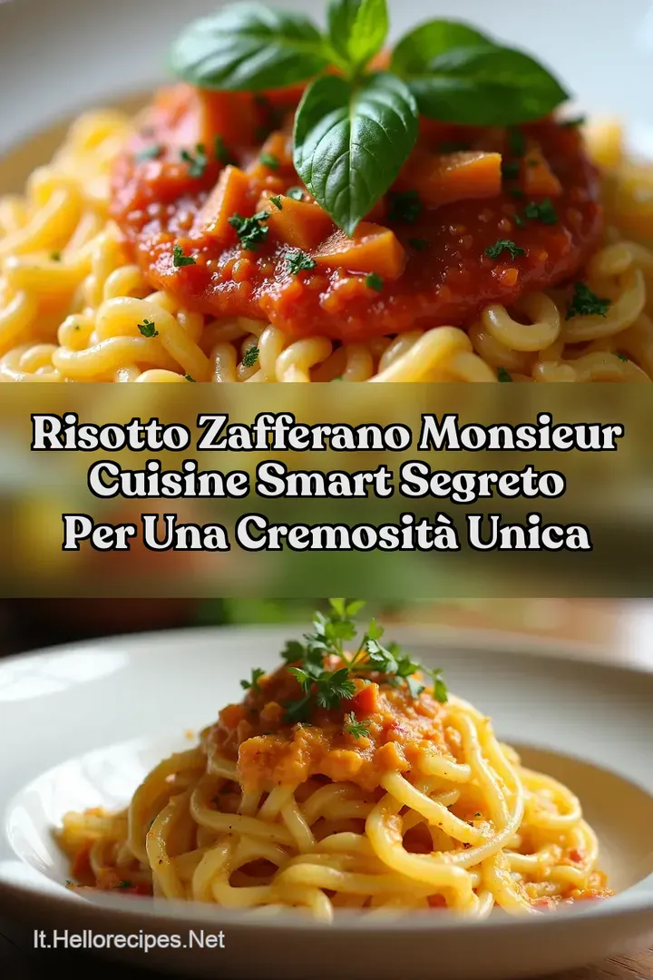 Risotto Zafferano Monsieur Cuisine Smart segreto per una cremosit&agrave; unica