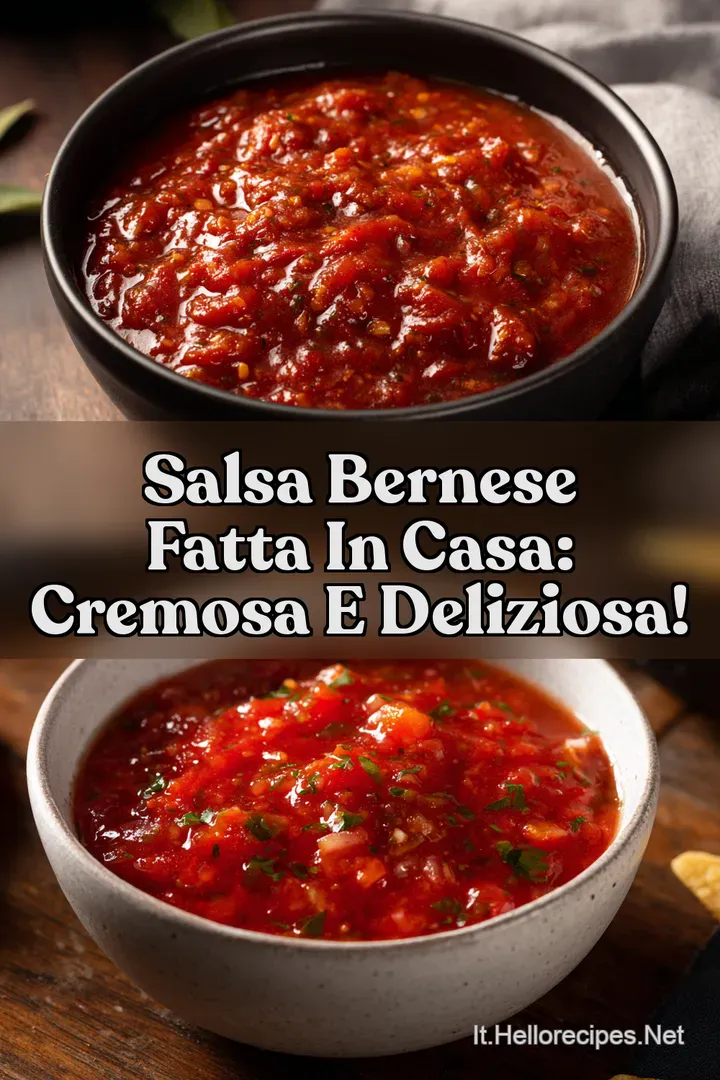 Salsa Bernese Fatta in Casa: Cremosa e Deliziosa!