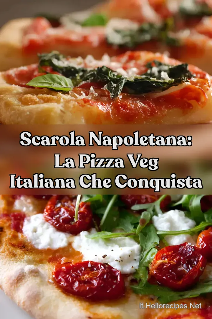 Scarola Napoletana: La Pizza Veg Italiana che Conquista
