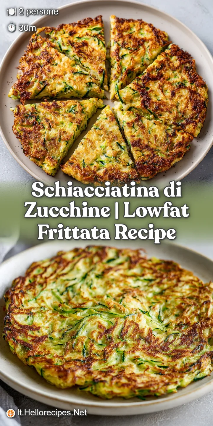 Primo piano di un bordo croccante e brunito con zucchine tenere e succose che brillano sotto una luce calda e naturale.